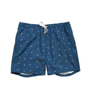 Bonobos Swim Shorts Mens L Large Everglade Elastic Waist Brief Lined Beach Trunk